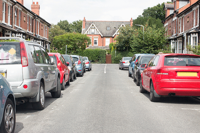 Hazard awareness - What hazard should you be aware of when travelling along this street?