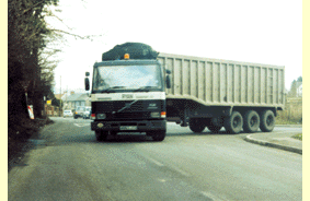 Other types of vehicle - What should you do as you approach this lorry?