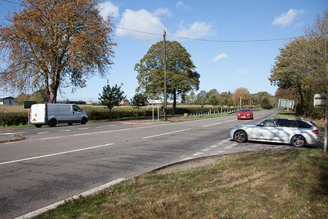 Alertness - You're turning right onto a dual carriageway. What should you do before emerging?