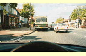 Hazard awareness - Why should the junction on the left be kept clear?