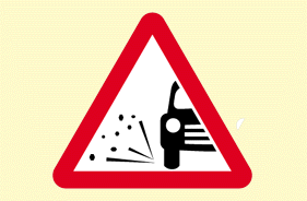 Road and traffic signs - Why should you slow down when you see this sign?