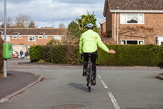 Hazard awareness - What should you do as you approach this cyclist?