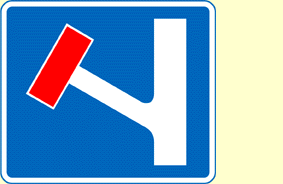 Road and traffic signs - What does this sign mean?