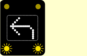 Road and traffic signs - What should you do when you see this sign as you travel along a motorway?