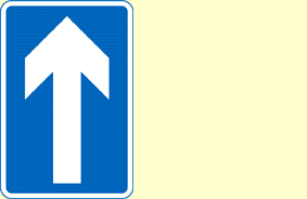 Road and traffic signs - What should you be aware of if you've just passed this sign?